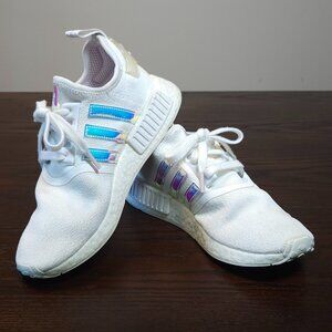 adidas NMD R1 White Iridescent Women’s Size 7.5